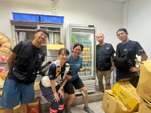 【花蓮堰塞湖水災】對抗白天高溫 冰箱與冷凍庫安置避難所 4 IMG 3508