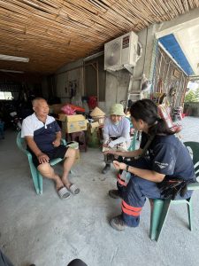 【花蓮堰塞湖水災】大雨來臨前送暖,日本蔬果汁讓受災民眾在便當生活中取得均衡營養 2 IMG 3672