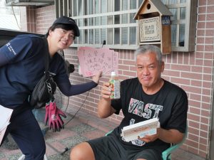 【花蓮堰塞湖水災】大雨來臨前送暖,日本蔬果汁讓受災民眾在便當生活中取得均衡營養 5 PANA3171